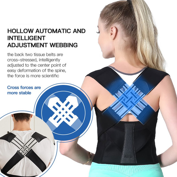 Advance Posture Corrector Belt / Adjustable Back Posture Corrector Women Men