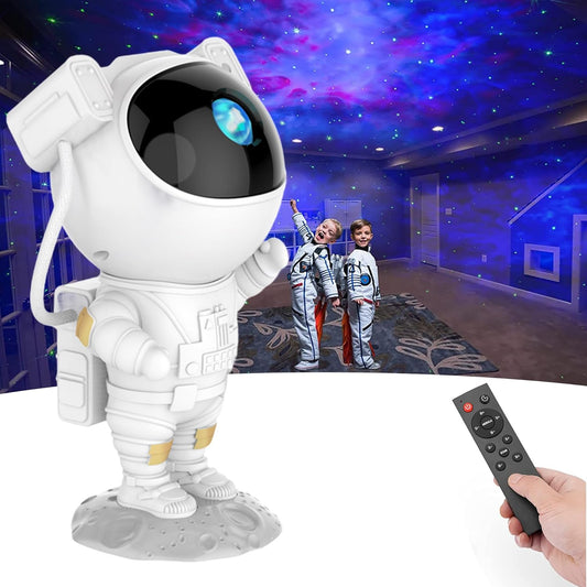 Star Projector Galaxy Night Light Astronaut Space Projector Star Ceiling LED Lamp for kids Bedroom